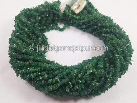 Green Aventurine Uncut Chips Beads